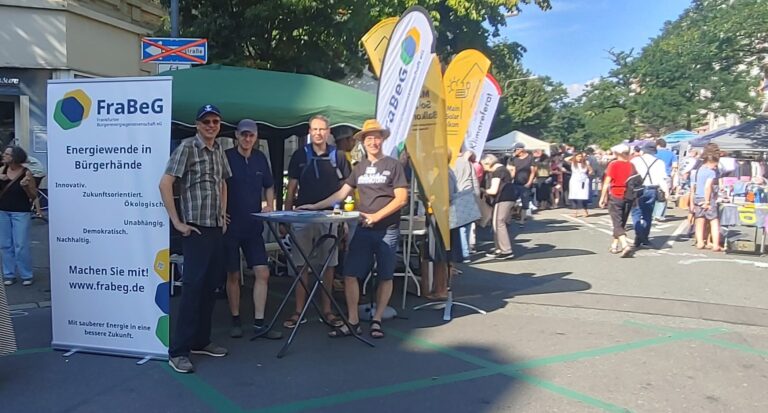 Großes Interesse an FraBeG beim Rotlintstraßenfest